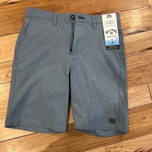 Blue boys billabong shorts